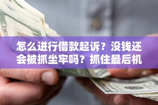 北京怎么进行借款起诉？没钱还会被抓坐牢吗？抓住最后机会！