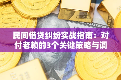 北京民间借贷纠纷实战指南：对付老赖的3个关键策略与调解盲区解析